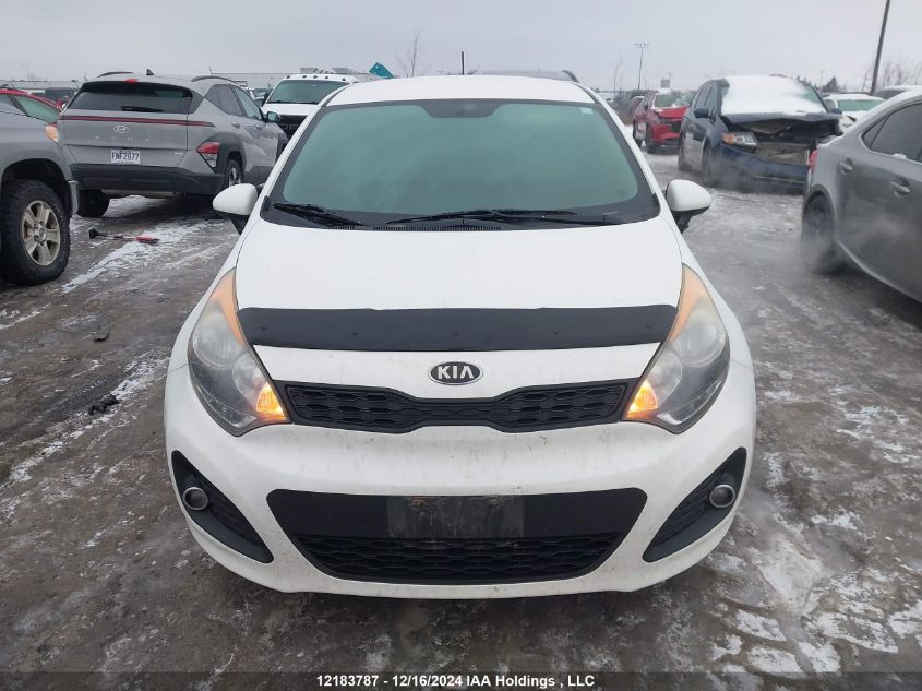 2013 Kia Rio VIN: KNADM5A31D6847637 Lot: 12183787