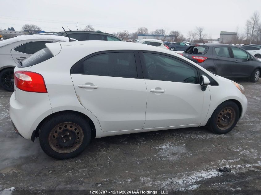 2013 Kia Rio VIN: KNADM5A31D6847637 Lot: 12183787