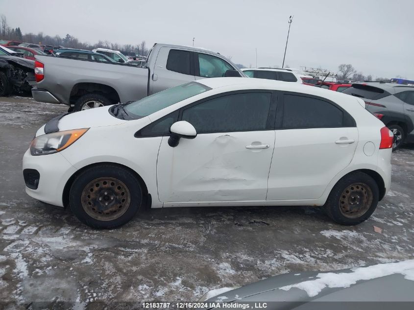 2013 Kia Rio VIN: KNADM5A31D6847637 Lot: 12183787