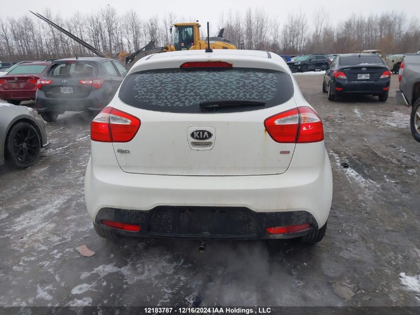 2013 Kia Rio VIN: KNADM5A31D6847637 Lot: 12183787