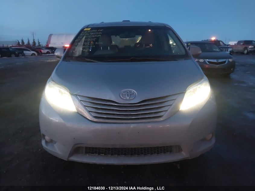 2015 Toyota Sienna Xle/Limited VIN: 5TDDK3DC2FS101225 Lot: 12184030