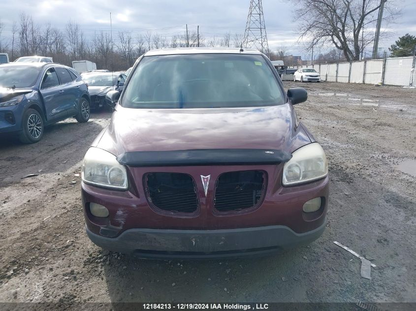 2007 Pontiac Montana Sv6 Sv6 VIN: 1GMDU03197D134076 Lot: 12184213