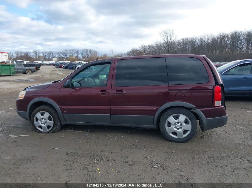 2007 Pontiac Montana Sv6 Sv6 VIN: 1GMDU03197D134076 Lot: 12184213