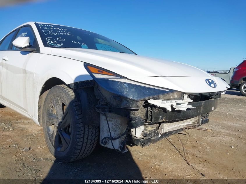 2023 Hyundai Elantra Sel VIN: KMHLM4AG1PU536572 Lot: 12184309