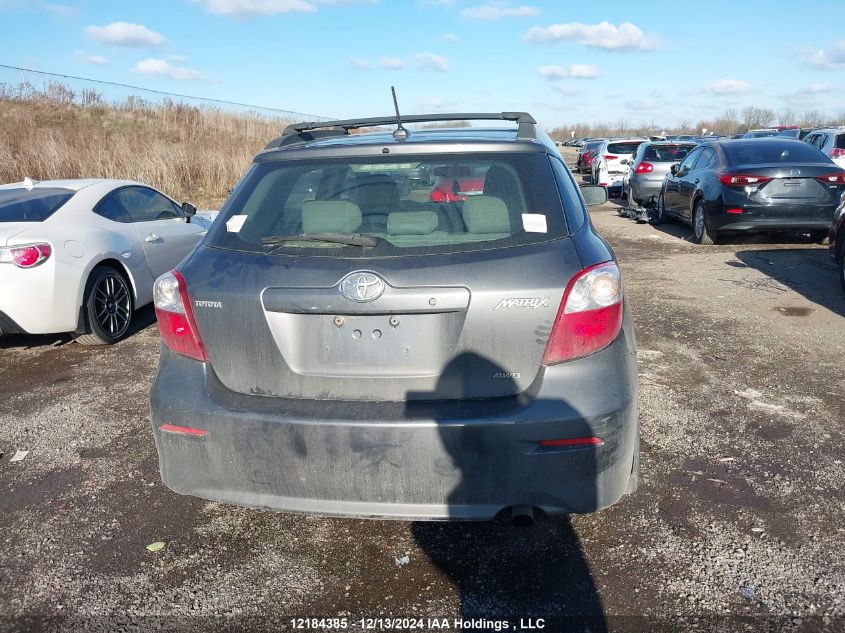 2010 Toyota Matrix VIN: 2T1LE4EE3AC016565 Lot: 12184385