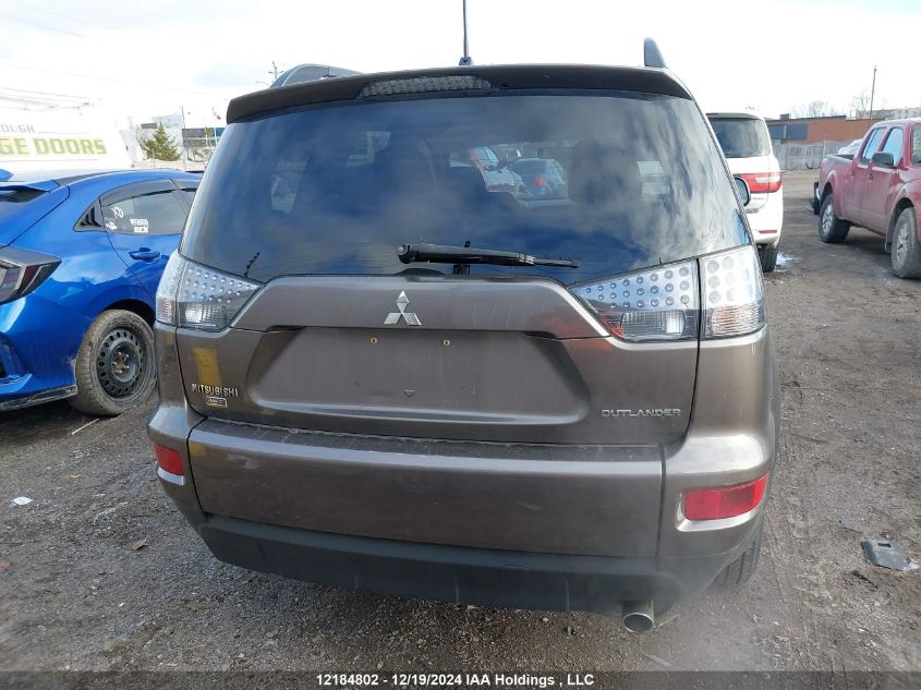 2013 Mitsubishi Outlander VIN: JA4AT2AW3DU604354 Lot: 12184802