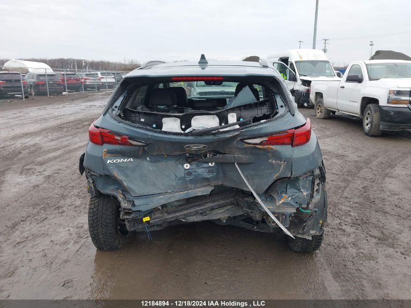 2022 Hyundai Kona Sel VIN: KM8K33AG2NU152242 Lot: 12184894