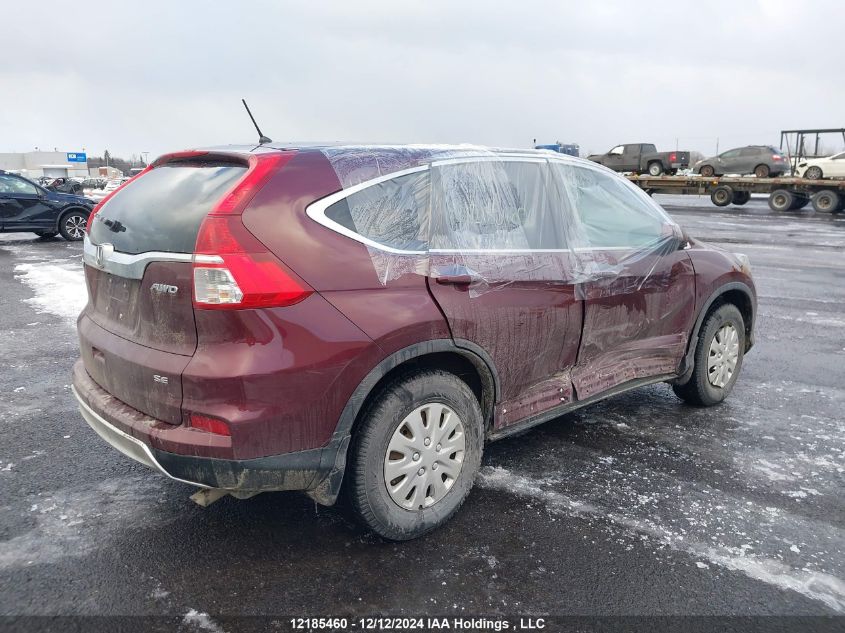 Auction sale of the 2016 HONDA CR V , vin: 2HKRM4H47GH125780, lot number: 12185460