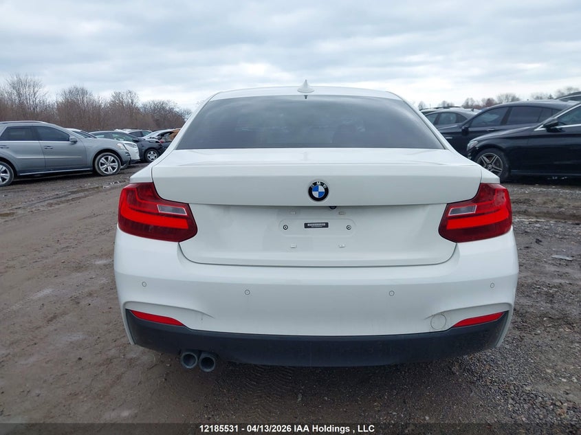 2014 BMW 2 Series VIN: WBA1F5C56EVW97818 Lot: 12185531