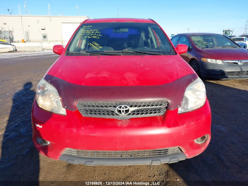 2005 Toyota Corolla Matrix Xr VIN: 2T1KR32E65C872463 Lot: 12185620