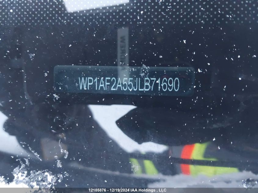 2018 Porsche Macan VIN: WP1AF2A55JLB71690 Lot: 12185876