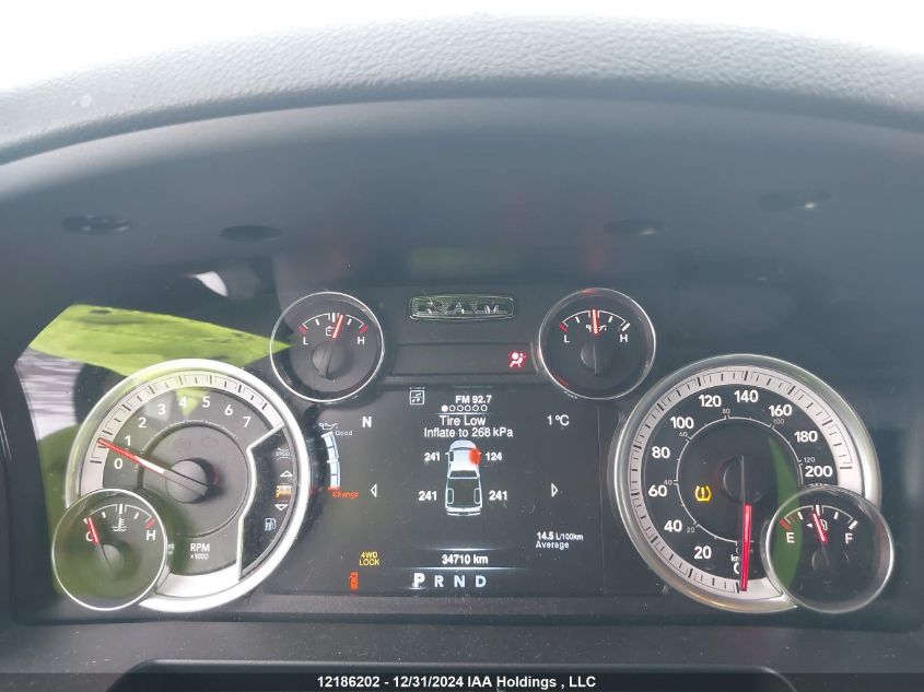 2022 Ram 1500 Classic Tradesman VIN: 1C6RR7KG8NS244790 Lot: 12186202