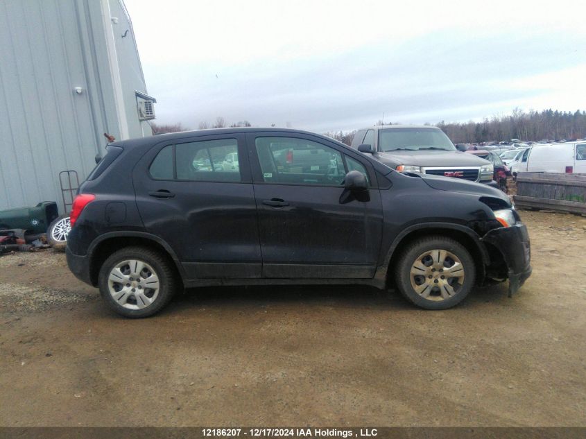 2016 Chevrolet Trax VIN: 3GNCJKSB3GL276438 Lot: 12186207