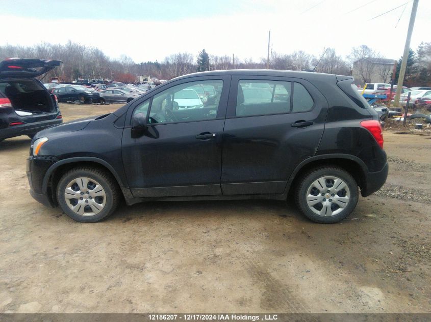 2016 Chevrolet Trax VIN: 3GNCJKSB3GL276438 Lot: 12186207