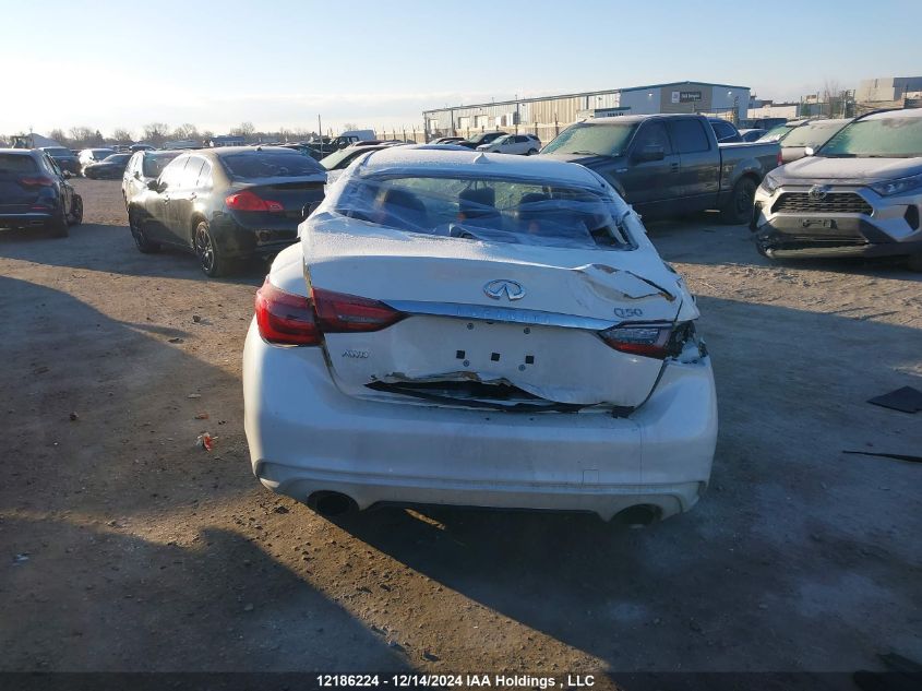 2019 Infiniti Q50 VIN: JN1EV7AR4KM555545 Lot: 12186224