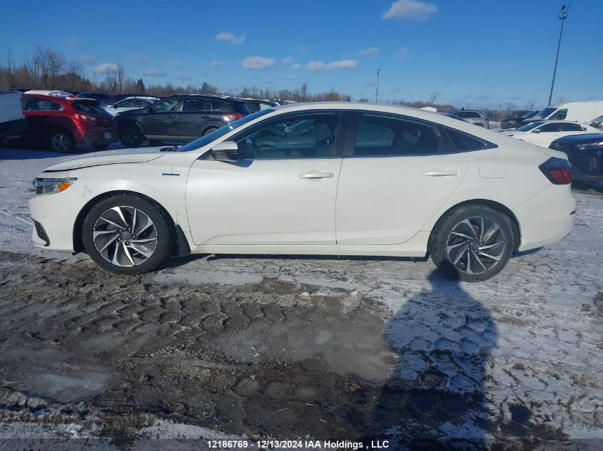 2019 Honda Insight VIN: 19XZE4F59KE400457 Lot: 12186769