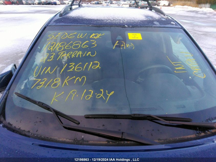 2023 GMC Terrain VIN: 3GKALTEG3PL136112 Lot: 12186863