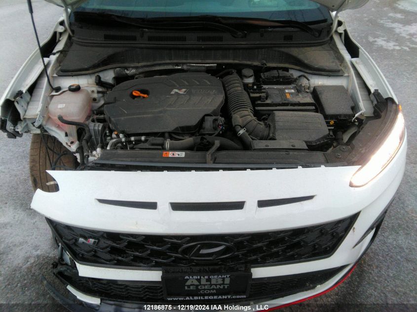 2023 Hyundai Kona N 2.0T VIN: KM8KH3AC0PU010456 Lot: 12186875