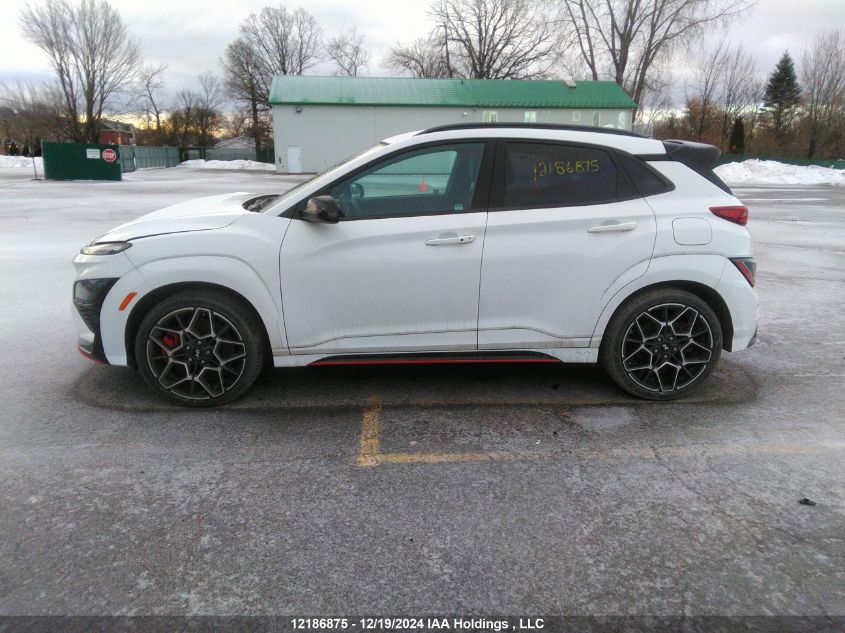 2023 Hyundai Kona N 2.0T VIN: KM8KH3AC0PU010456 Lot: 12186875