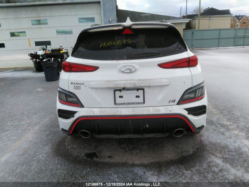 2023 Hyundai Kona N 2.0T VIN: KM8KH3AC0PU010456 Lot: 12186875