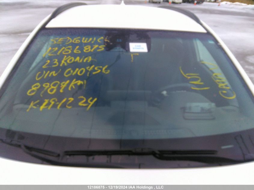 2023 Hyundai Kona N 2.0T VIN: KM8KH3AC0PU010456 Lot: 12186875