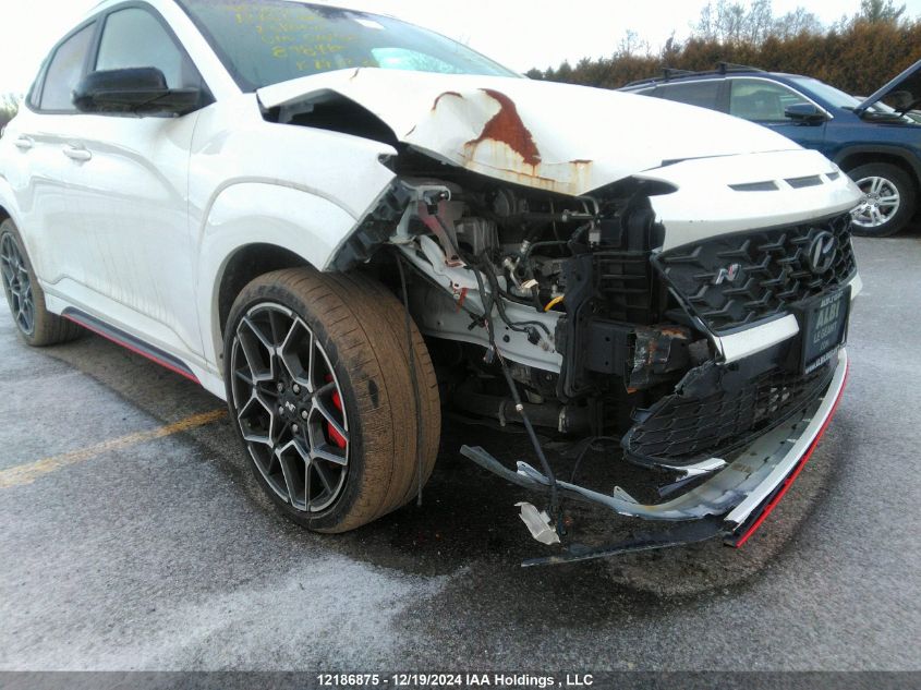 2023 Hyundai Kona N 2.0T VIN: KM8KH3AC0PU010456 Lot: 12186875
