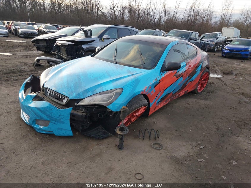 2012 Hyundai Genesis Coupe 2.0T VIN: KMHHT6KD4CU074270 Lot: 12187195