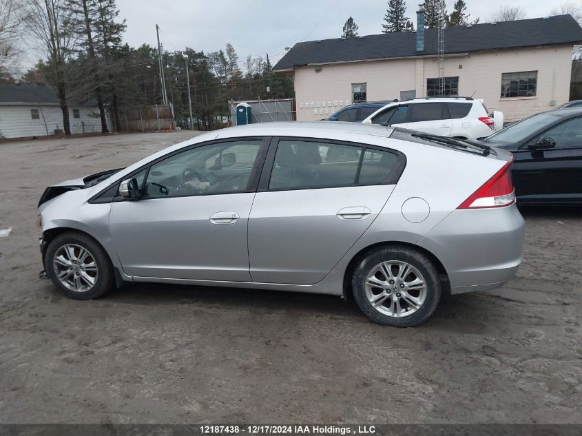 2010 Honda Insight VIN: JHMZE2H78AS800779 Lot: 12187438