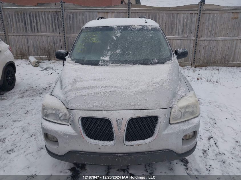 2009 Pontiac Montana Sv6 Sv6 VIN: 1GMDV23159D124365 Lot: 12187847