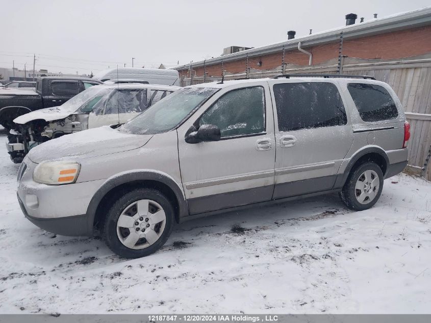 2009 Pontiac Montana Sv6 Sv6 VIN: 1GMDV23159D124365 Lot: 12187847