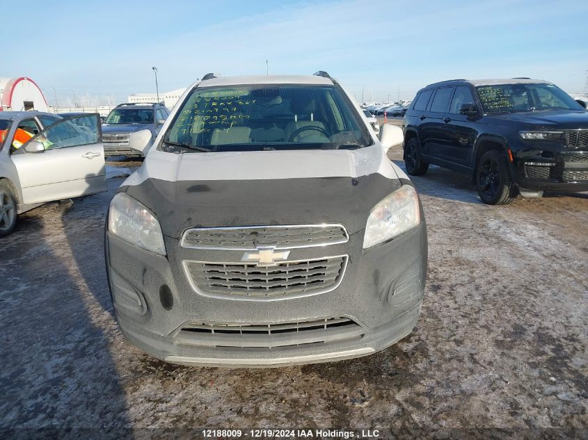 2013 Chevrolet Trax 2Lt VIN: 3GNCJRSB3DL210797 Lot: 12188009