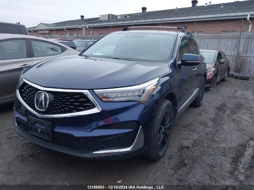 2021 Acura Rdx VIN: 5J8TC2H5XML803744 Lot: 12188583