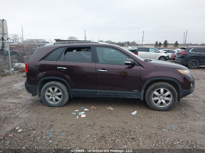 2011 Kia Sorento VIN: 5XYKTDA2XBG056936 Lot: 12189689