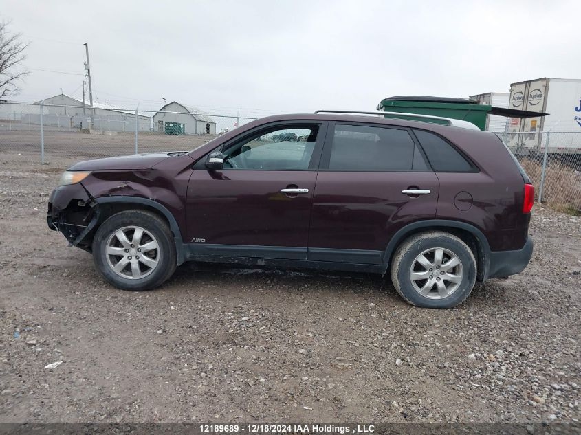 2011 Kia Sorento VIN: 5XYKTDA2XBG056936 Lot: 12189689