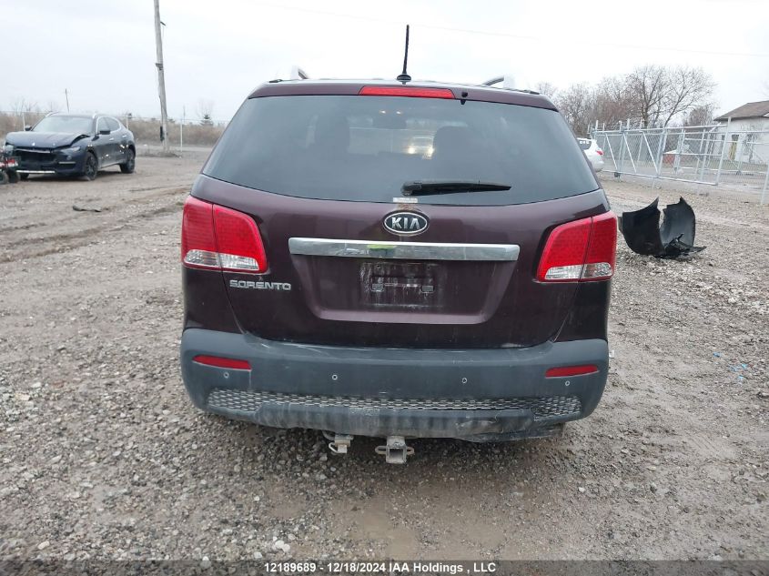 2011 Kia Sorento VIN: 5XYKTDA2XBG056936 Lot: 12189689