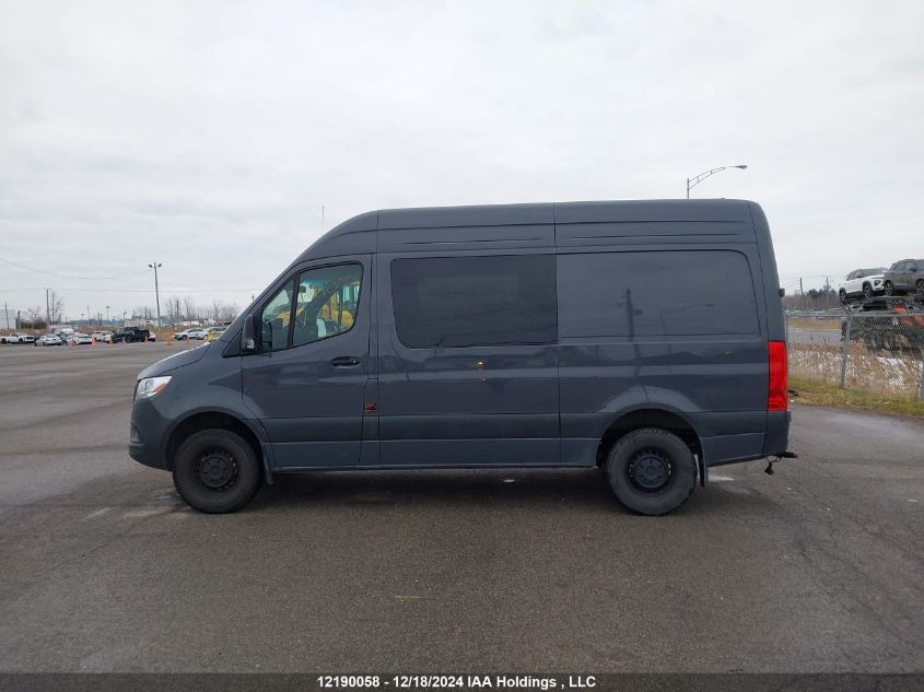 2024 Mercedes-Benz Sprinter Van VIN: W1W4KBHY7RP708966 Lot: 12190058