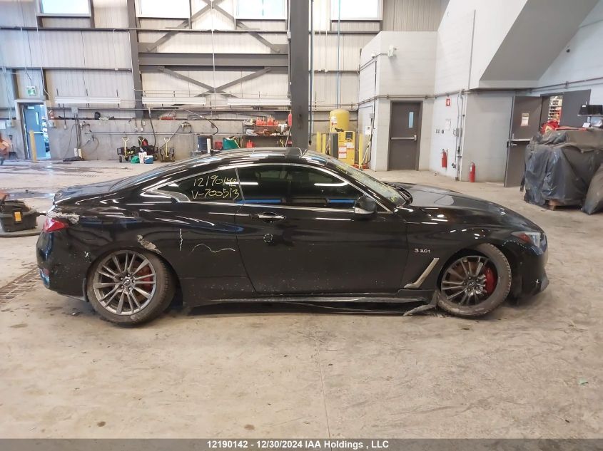 2017 Infiniti Q60 VIN: JN1FV7EL1HM700513 Lot: 12190142