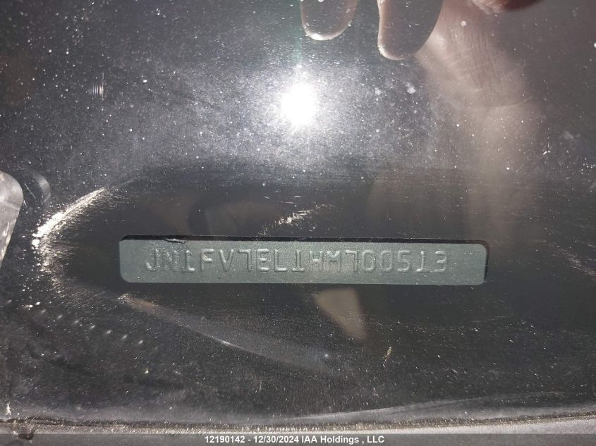 2017 Infiniti Q60 VIN: JN1FV7EL1HM700513 Lot: 12190142