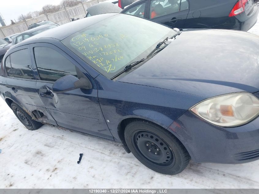 2009 Pontiac G5 VIN: 1G2AS55H097282952 Lot: 12190340