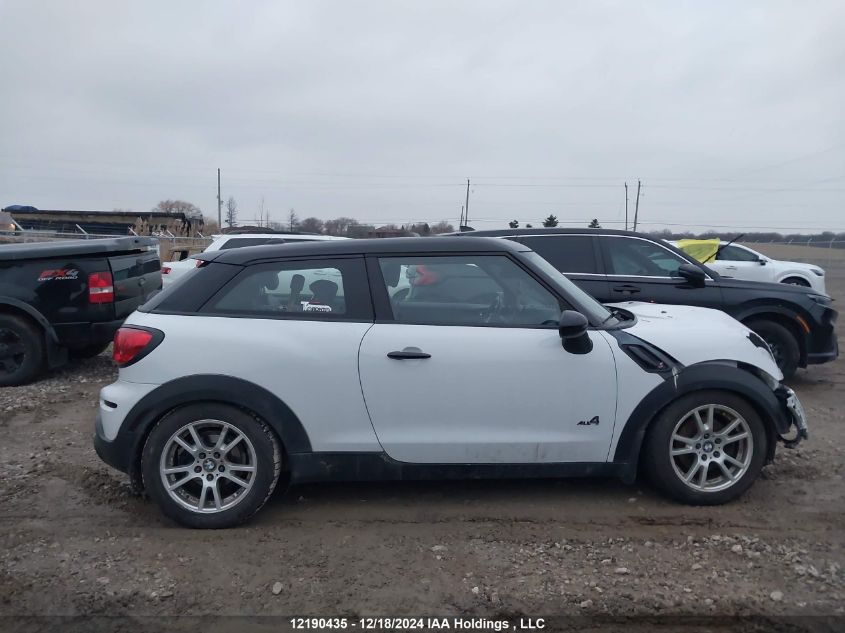 2013 Mini Cooper Paceman VIN: WMWSS7C52DWN51873 Lot: 12190435