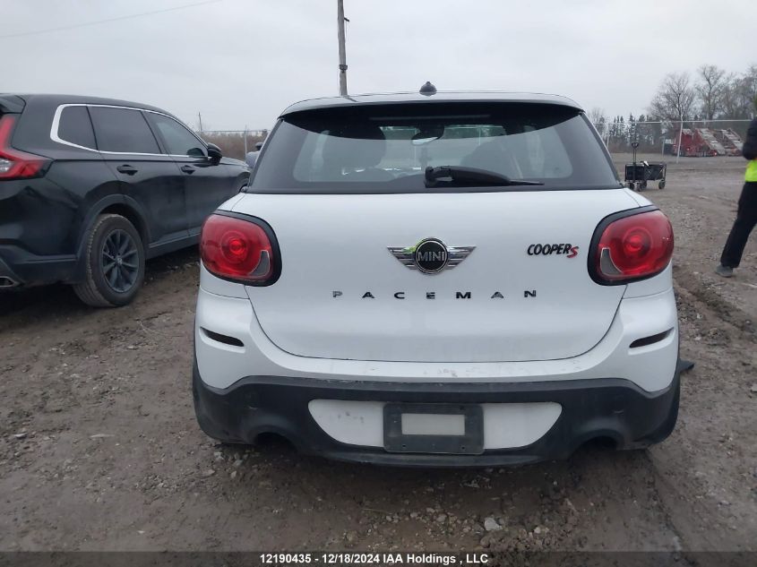 2013 Mini Cooper Paceman VIN: WMWSS7C52DWN51873 Lot: 12190435