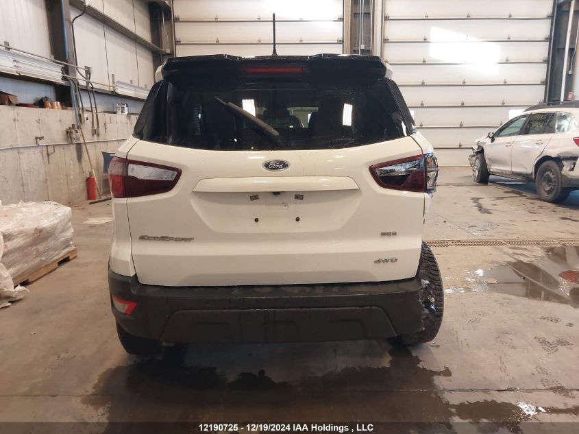 2020 Ford Ecosport Ses VIN: MAJ6S3JL5LC353776 Lot: 12190725