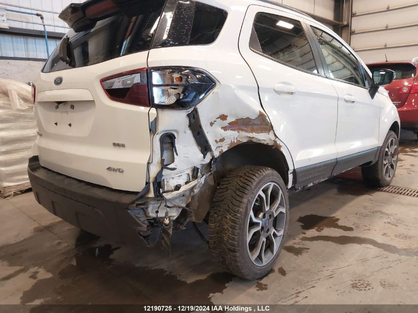 2020 Ford Ecosport Ses VIN: MAJ6S3JL5LC353776 Lot: 12190725