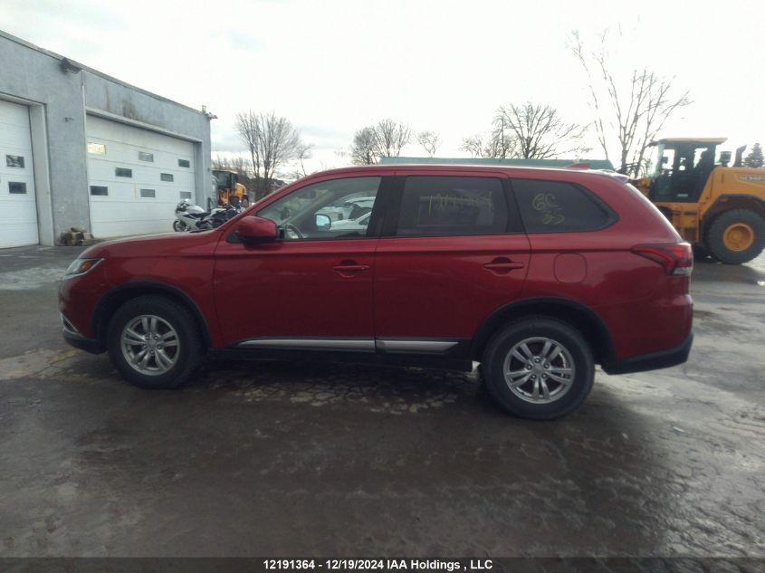 2017 Mitsubishi Outlander VIN: JA4AZ2A35HZ605647 Lot: 12191364