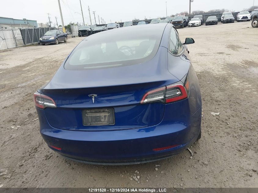 2022 Tesla Model 3 VIN: 5YJ3E1EA9NF258144 Lot: 12191528