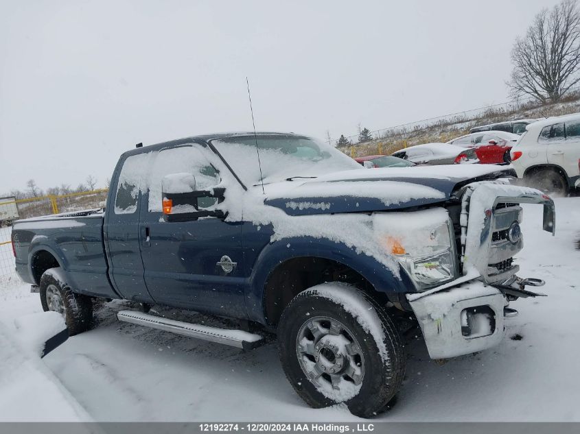 2015 Ford F-250 2015 Ford F-250 Lariat 4X4 Extended Cab Pickup VIN: 1FT7X2BT8FED34317 Lot: 14037181