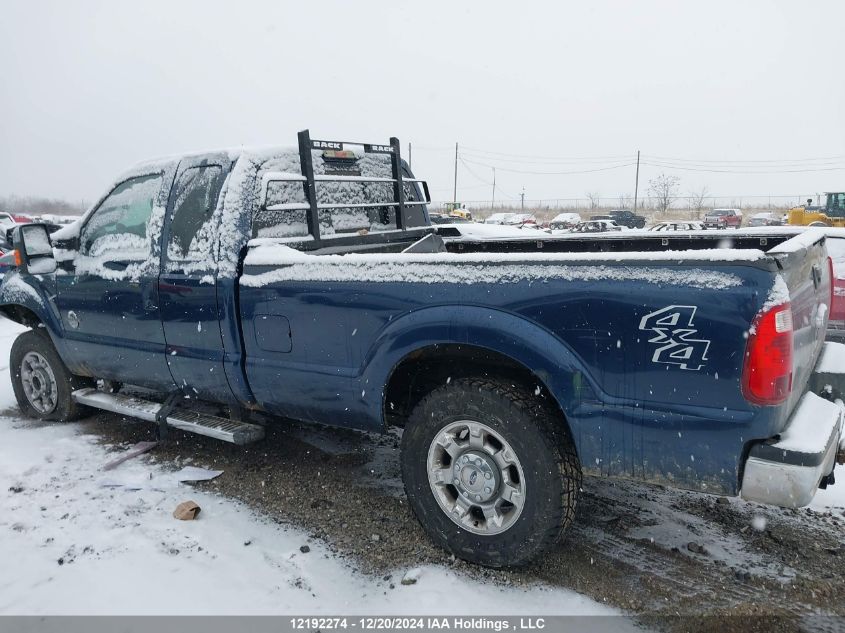 2015 Ford F-250 2015 Ford F-250 Lariat 4X4 Extended Cab Pickup VIN: 1FT7X2BT8FED34317 Lot: 14037181