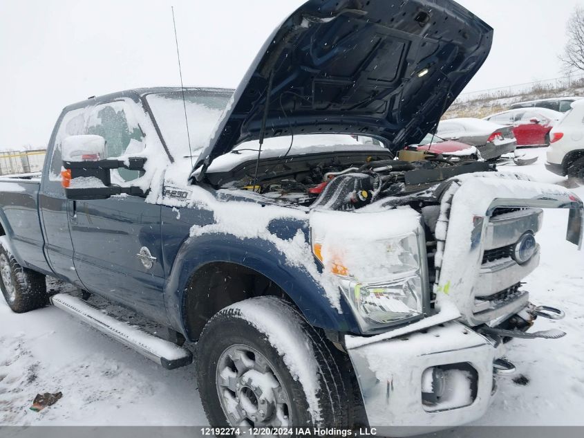 2015 Ford F-250 2015 Ford F-250 Lariat 4X4 Extended Cab Pickup VIN: 1FT7X2BT8FED34317 Lot: 14037181