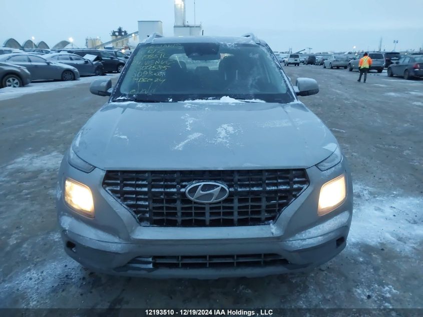 2024 Hyundai Venue Preferred VIN: KMHRC8A3XRU307585 Lot: 12193510