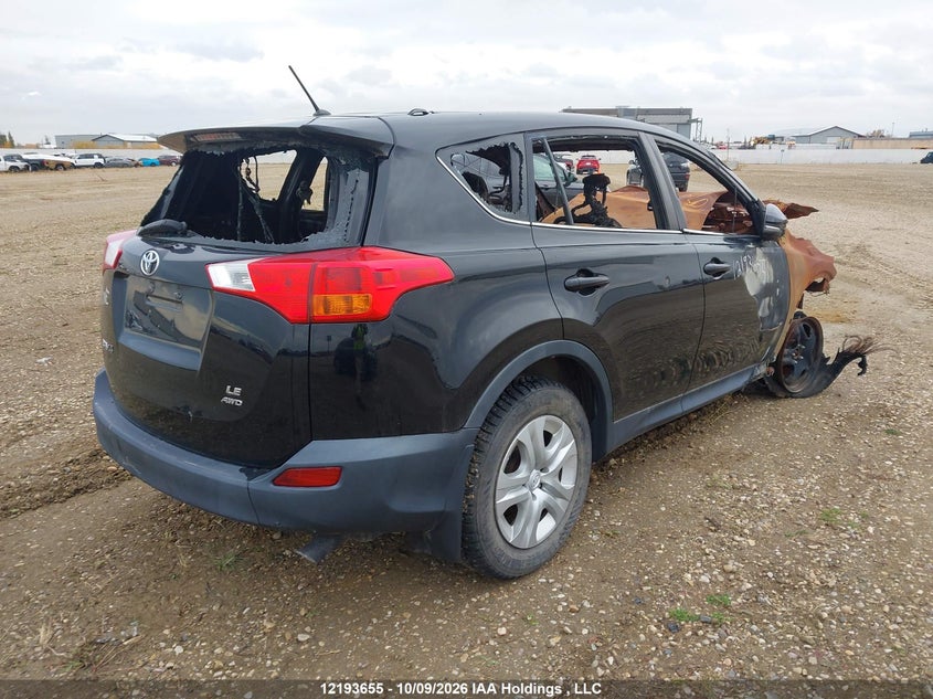 Vin: 2t3bfrev9fw325248, lot: 2552883, toyota rav4 le 20154